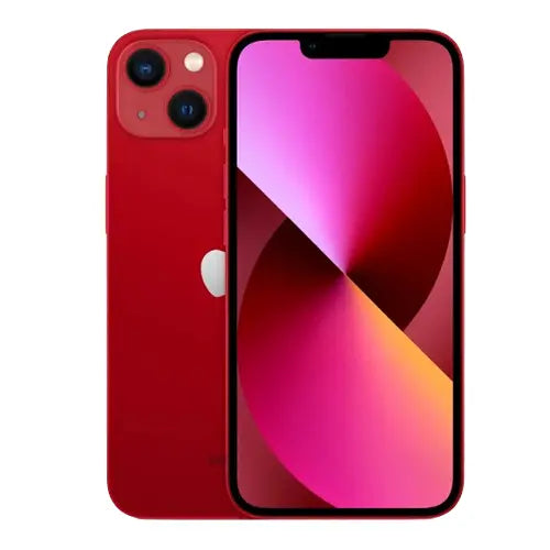 Red Apple iPhone 13 SIM free with dual cameras and edge-to-edge display by CTR MOBILE